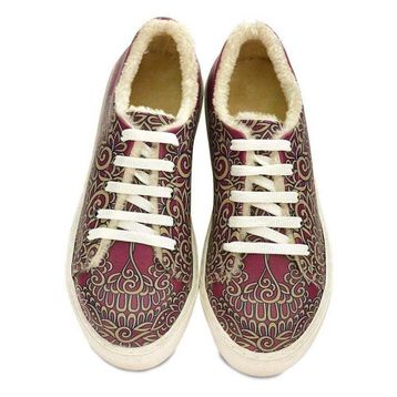 Goby SPR116 Desenli Kadın Sneaker Ayakkabı