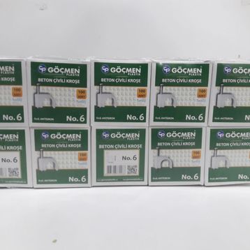 Göçmen Beton Çivili No:6 Kroşe