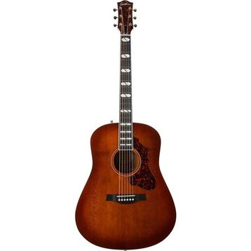 Godin Havana Burst Metropolis LTD HG EQ Elektro Akustik Gitar