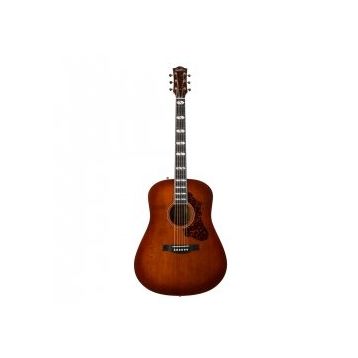 Godin Havana Burst Metropolis LTD HG EQ Elektro Akustik Gitar