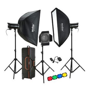 Godox DP600 III 600W 3'lü Paraflaş Kit