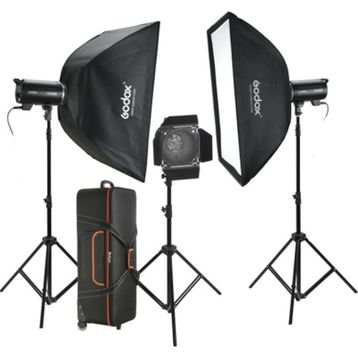 Godox DP600 III 600W 3'lü Paraflaş Kit
