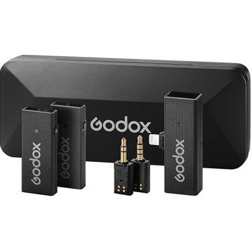 Godox Move Link Mini Apple Uyumlu Siyah Kablosuz Mikrofon Kit 2