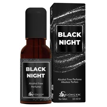 Gökçek Kozmetik Black Night Alkolsüz 10 ml Erkek Parfümü