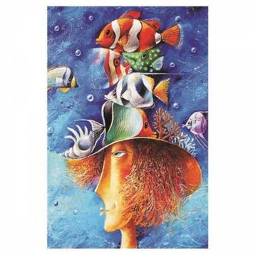 Gold Balık Ak(ıl)lı 1000 Parça Puzzle
