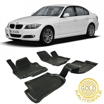 Gold Bmw 3 Serisi E90 2004-2011 3d Havuzlu Paspas