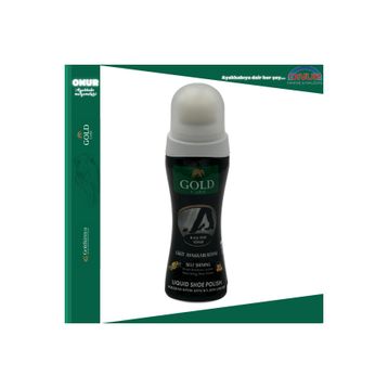 Gold Care 75 ml Siyah Likit Ayakkabı Boyası