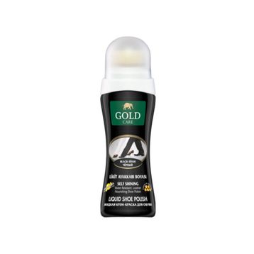 Gold Care 75 ml Siyah Likit Ayakkabı Boyası