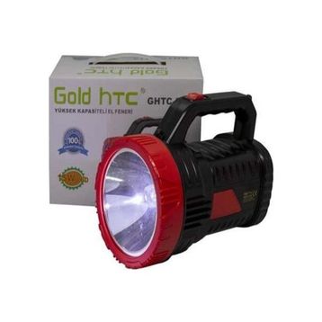 Gold HTC GHTC-2415 Süper Parlak Led Işıldaklı Şarjlı El Feneri