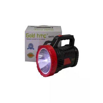Gold HTC GHTC-2415 Süper Parlak Led Işıldaklı Şarjlı El Feneri