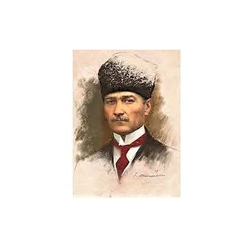Gold Mustafa Kemal Atatürk 1000 Parça Puzzle