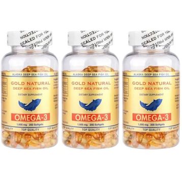 Gold Natural Omega 3 1000 mg 200 Kapsül