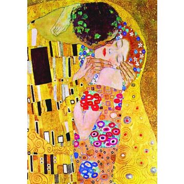 Gold Öpücük 1000 Parça Puzzle