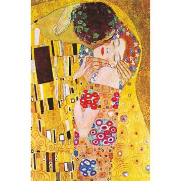 Gold Öpücük 1000 Parça Puzzle