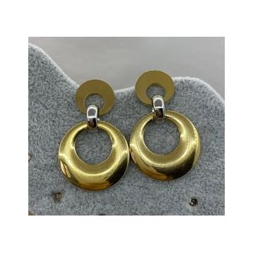 Gold Renk Çelik Küpe