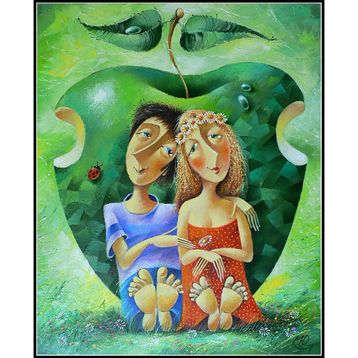Gold Romantizm 1000 Parça Puzzle
