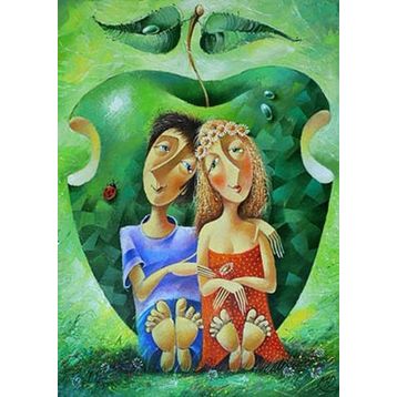 Gold Romantizm 1000 Parça Puzzle