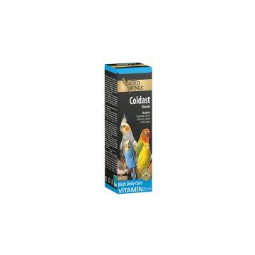 Gold Wings 20 ml Coldast Kuşlar İçin Solunum Sistemi Destekleyici Sıvı Vitamin