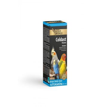 Gold Wings 20 ml Coldast Kuşlar İçin Solunum Sistemi Destekleyici Sıvı Vitamin