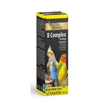 Gold Wings 20 ml Premium B Complex Kuşlar İçin Stres Önleyici Vitamin
