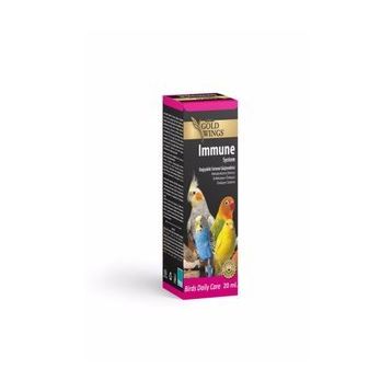 Gold Wings 20 ml Premium Immune Kuşlar için Sistem Enfeksiyon Önleyici Vitamin