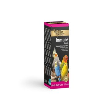 Gold Wings 20 ml Premium Immune Kuşlar için Sistem Enfeksiyon Önleyici Vitamin