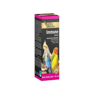 Gold Wings 20 ml Premium Immune Kuşlar için Sistem Enfeksiyon Önleyici Vitamin