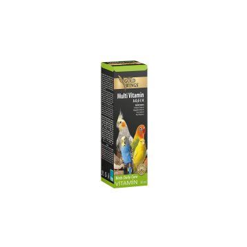 Gold Wings 20 ml Premium Multi Kuşlar İçin Tüy Oluşum Desteği Vitamin