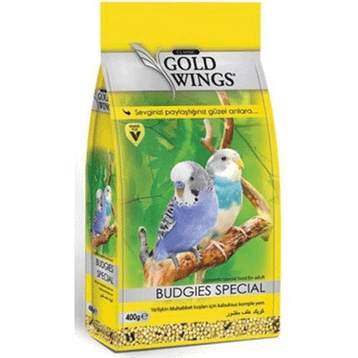Gold Wings 3x400 gr Classic Kabuksuz Muhabbet Kuşu Yemi