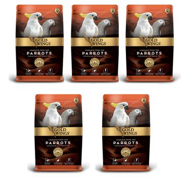 Gold Wings 750 gr x 5 Adet Premium Papağan Yemi
