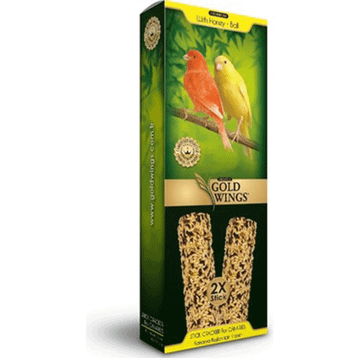 Gold Wings Premium Ballı 2'li Kanarya Krakeri