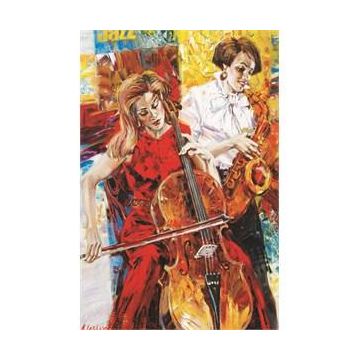 Gold Yıldız Kabare 1000 Parça Puzzle