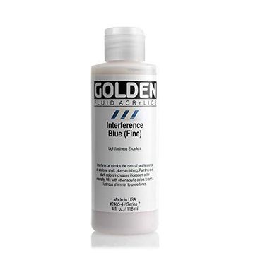 Golden Fluid Seri 7 interference Blue 118 ml Akrilik Boya