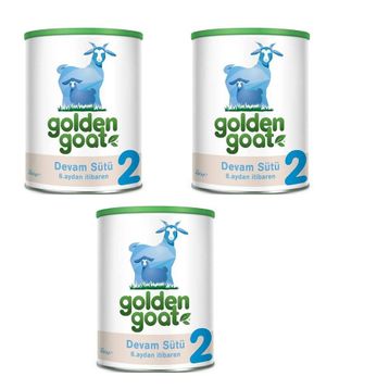 Golden Goat 2 Keçi Sütü Bazlı 3x400 gr Çoklu Paket Devam Sütü