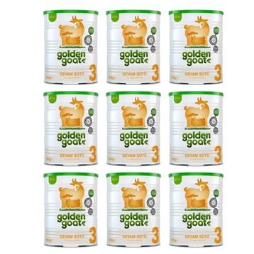 Golden Goat 9x400 gr 3 Numara Bebek Devam Sütü
