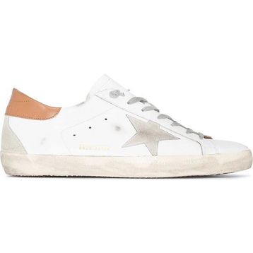Golden Goose GMF00102.F002182.10803 Beyaz-Kahverengi Erkek Spor Ayakkabı
