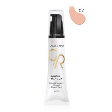 Golden Rose 07 Mineral Likit Fondöten