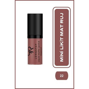 Golden Rose 22 Longstay Liquid Matte Lipstick Likit Mat Ruj