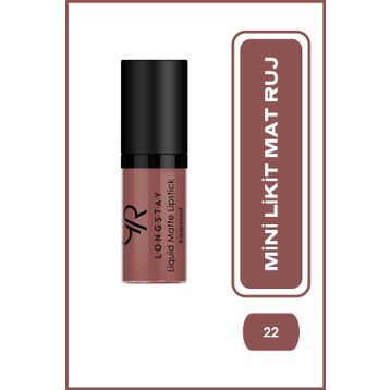 Golden Rose 22 Longstay Liquid Matte Lipstick Likit Mat Ruj