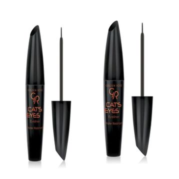 Golden Rose Cat's Eyes Black Eyeliner