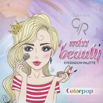 Golden Rose Colorpop Gr Mıss Beauty Eyeshadow Palette 9'lu Far Paleti