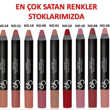 Golden Rose Crayon No:14 Kalem Ruj
