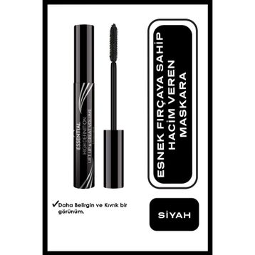 Golden Rose Essential High Definition Lift Up Great Volume Black Hacim Veren Maskara