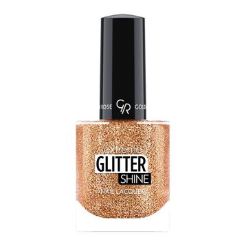 Golden Rose Glitter Shine Nail Lacquer No:206