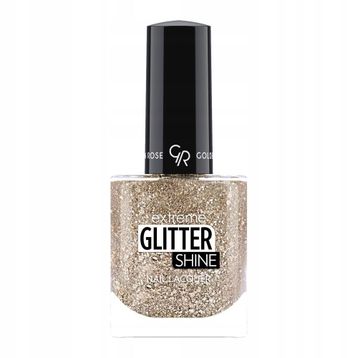 Golden Rose Glitter Shine Nail Lacquer No:207