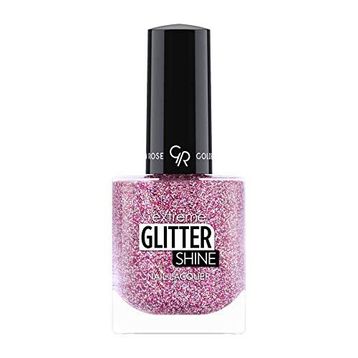 Golden Rose Glitter Shine Nail Lacquer No:208