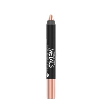 Golden Rose Gr Metals 01 Matte Metallic Lip Crayon Metalik Kalem Ruj