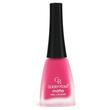 Golden Rose Matte Nail Lacquer 01 Oje