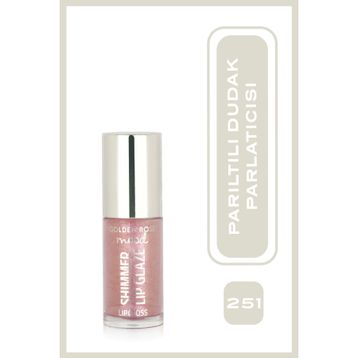 Golden Rose Mood No: 251 Bubble Pink Shimmer Dudak Parlatıcısı