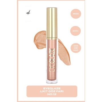 Golden Rose No:12 Rosy Sand Glaze Liquid Eyeshadow